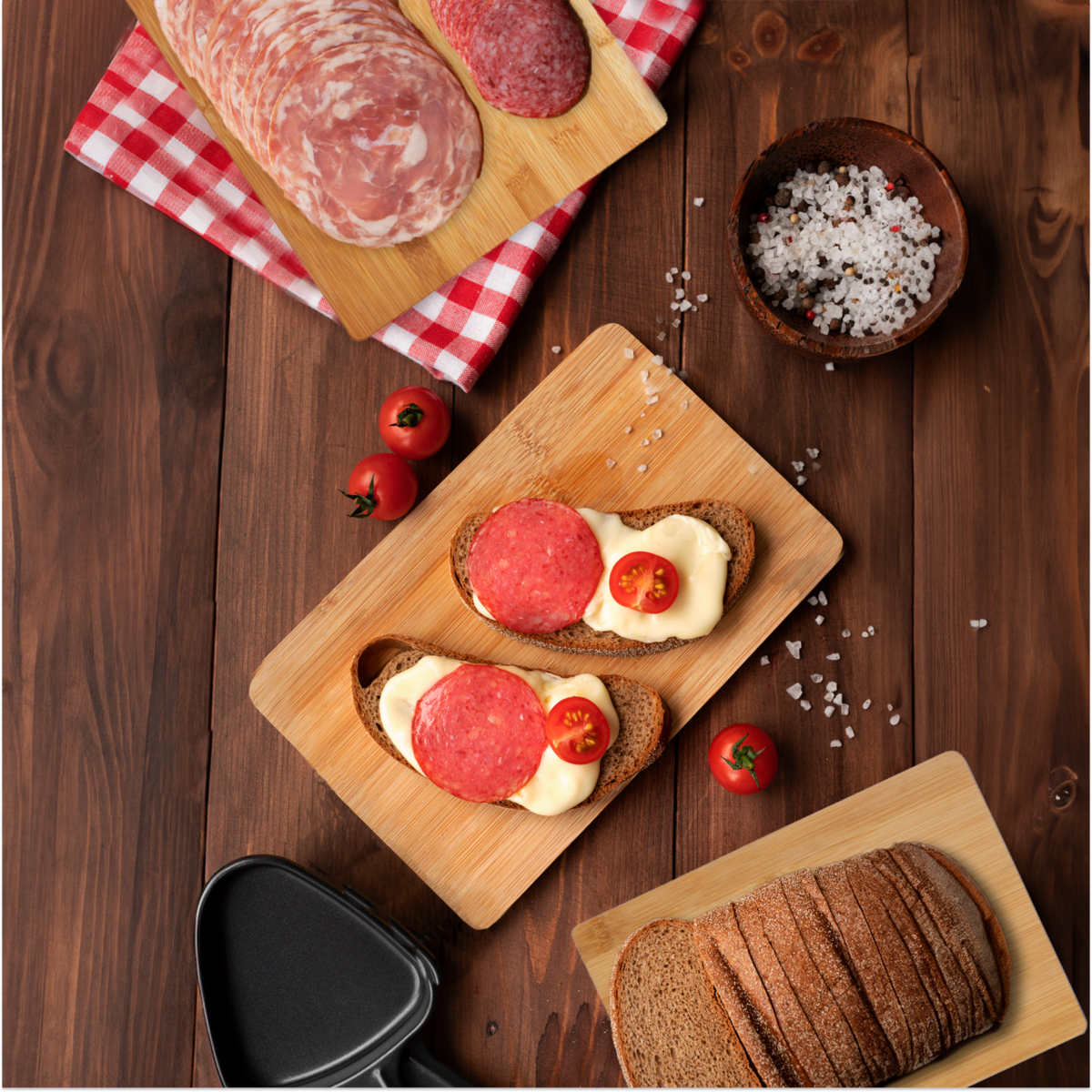 Orsina Aleki Bamboo Chopping and Serving Boards – Set of 3