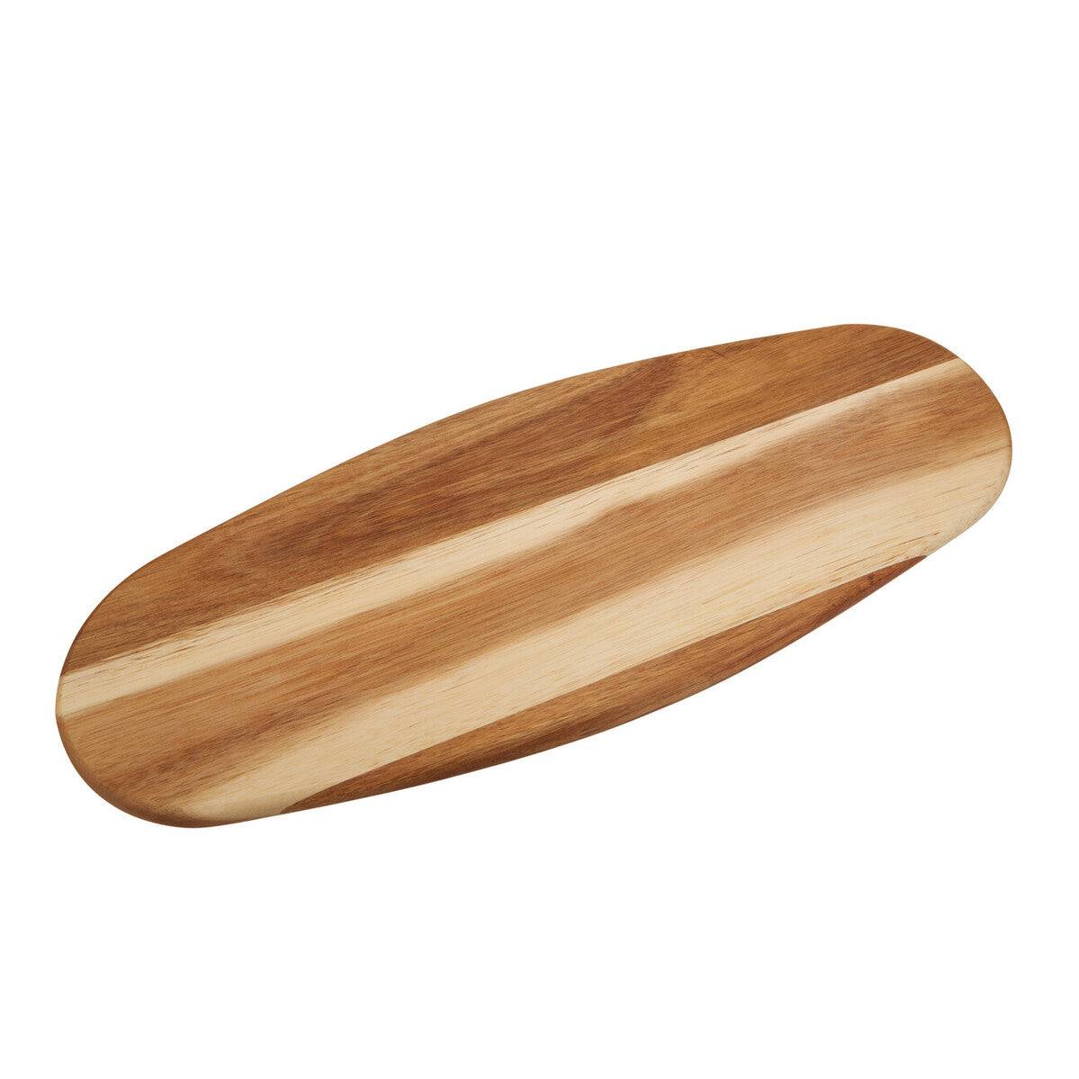 Orsina Kora Acacia Wood Oval Chopping and Serving Board – 2-in-1