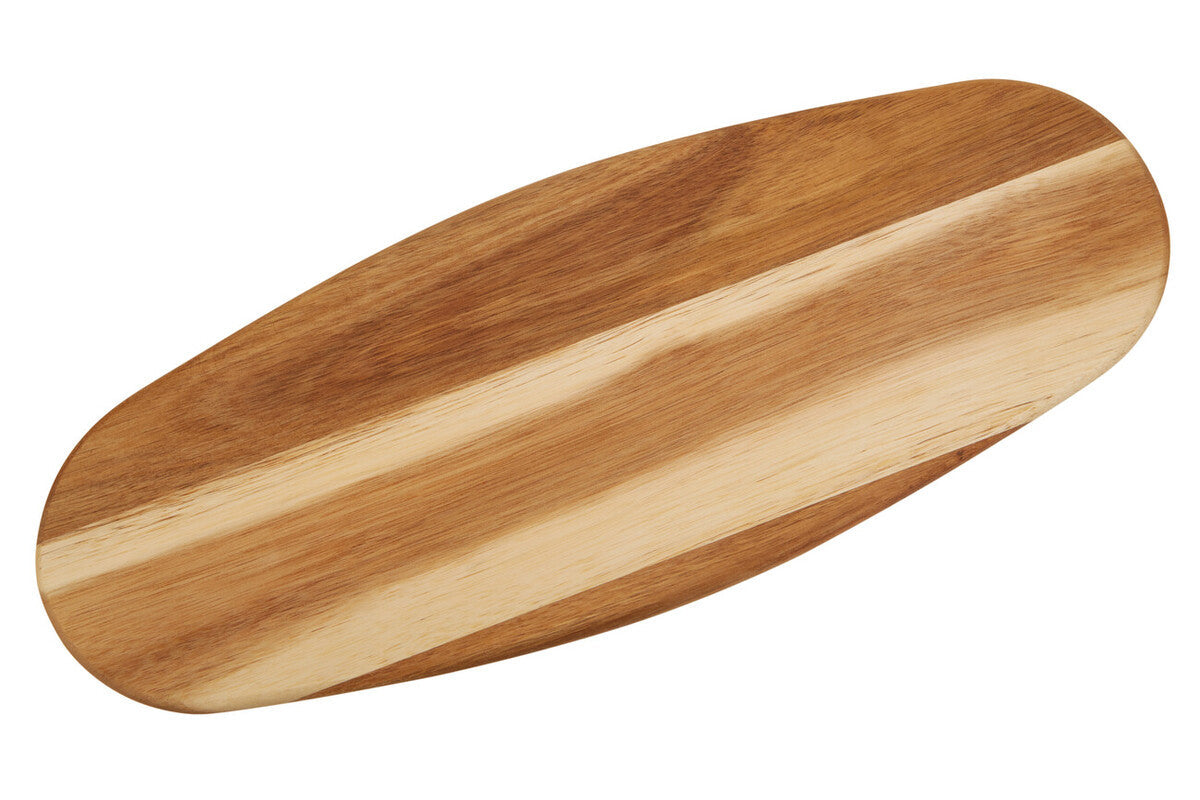 Orsina Kora Acacia Wood Oval Chopping and Serving Board – 2-in-1