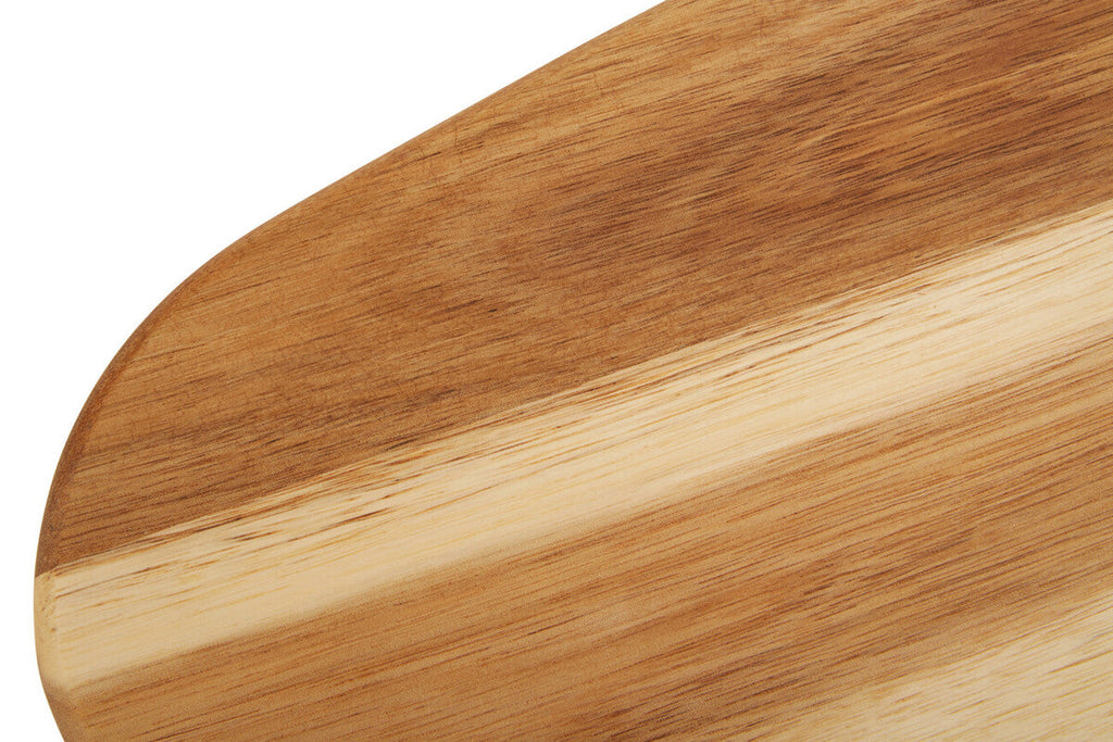 Orsina Kora Acacia Wood Oval Chopping and Serving Board – 2-in-1