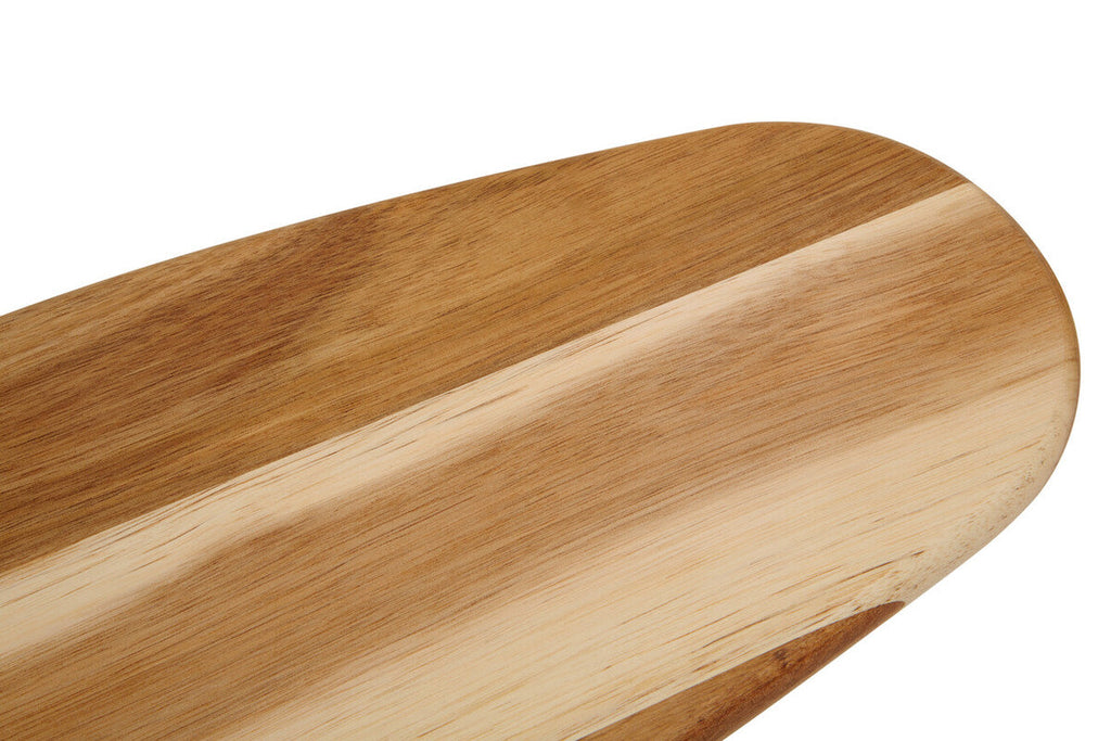 Orsina Kora Acacia Wood Oval Chopping and Serving Board – 2-in-1