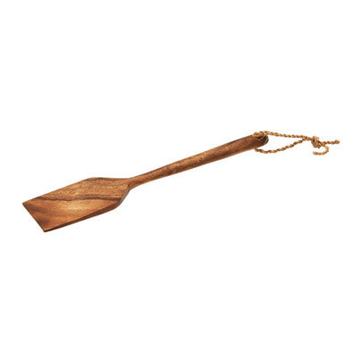 Orsina Kora Acacia Wood Solid Spatula | Non-Stick Safe Kitchen Tool