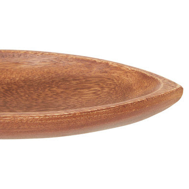 Orsina Kora Small Leaf Dish – Acacia Wood Decorative Serving Tray