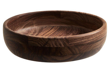 Orsina Rosi Round Sheesham Wood Salad Bowl – Handcrafted Serving Bowl