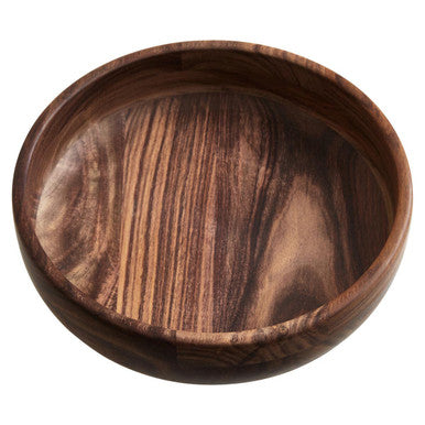 Orsina Rosi Round Sheesham Wood Salad Bowl – Handcrafted Serving Bowl