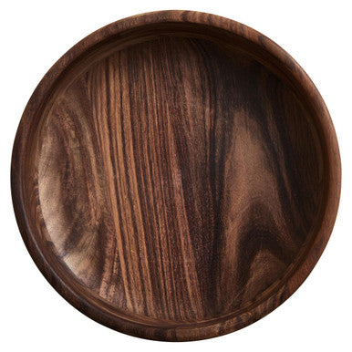 Orsina Rosi Round Sheesham Wood Salad Bowl – Handcrafted Serving Bowl