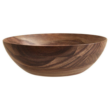 Orsina Rosi Small Round Sheesham Wood Salad Bowl | Handcrafted Serving