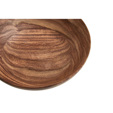 Orsina Rosi Small Round Sheesham Wood Salad Bowl | Handcrafted Serving
