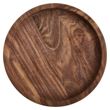 Orsina Rosi Small Sheesham Wood Serving Tray | Natural Artisanal Decor