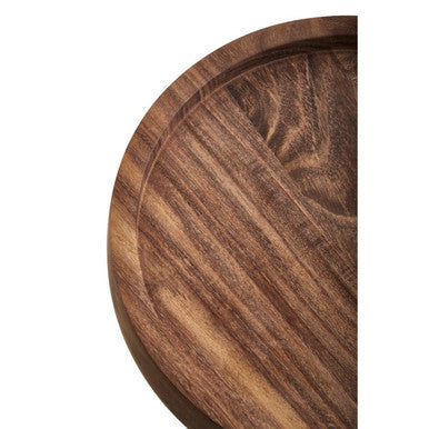 Orsina Rosi Small Sheesham Wood Serving Tray | Natural Artisanal Decor