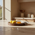 Orsina Rosi Small Sheesham Wood Serving Tray | Natural Artisanal Decor