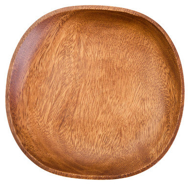 Orsina Kora Acacia Wood Square Plate – Modern Minimalist Serveware
