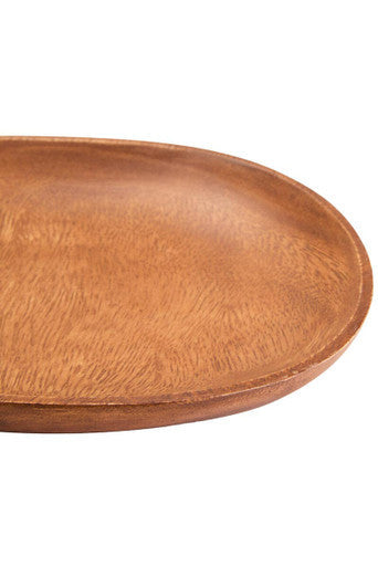 Orsina Kora Acacia Wood Square Plate – Modern Minimalist Serveware