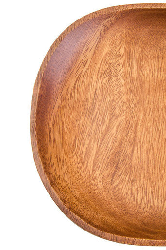 Orsina Kora Acacia Wood Square Plate – Modern Minimalist Serveware