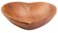 Orsina Kora Acacia Wood Heart Shape Serving Dish – Modern Serveware