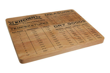 Orsina Rubber Wood Conversion Chopping Board – Knife Friendly Wood