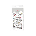 Suatelier A Walk in Swiss Decorative Stickers for Journaling - 1 Sheet