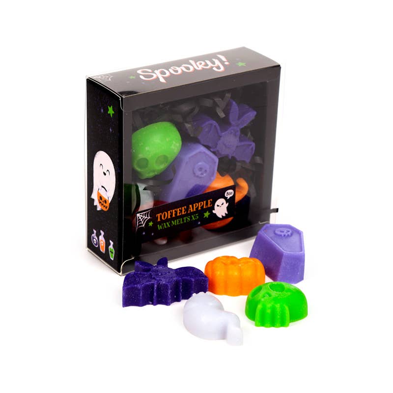 Kate's Clothing Spooky Halloween Shaped Wax Melts - Vegan Soya Set of 5