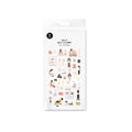 Suatelier In the Library Decorative Stickers for Journaling - 1 Sheet