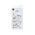 Suatelier Vlog Trip Travel Sticker Sheet for Journaling and Scrapbooks