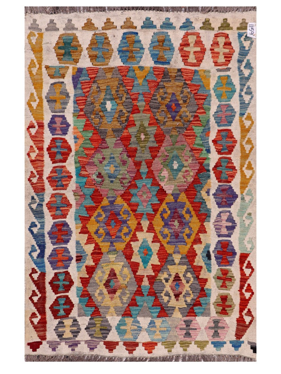 Maimana Kilim - 145 x 101 cm