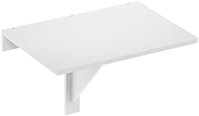 Furinno Hermite Wall-Mounted Folding Table | Space-Saving Modern Desk