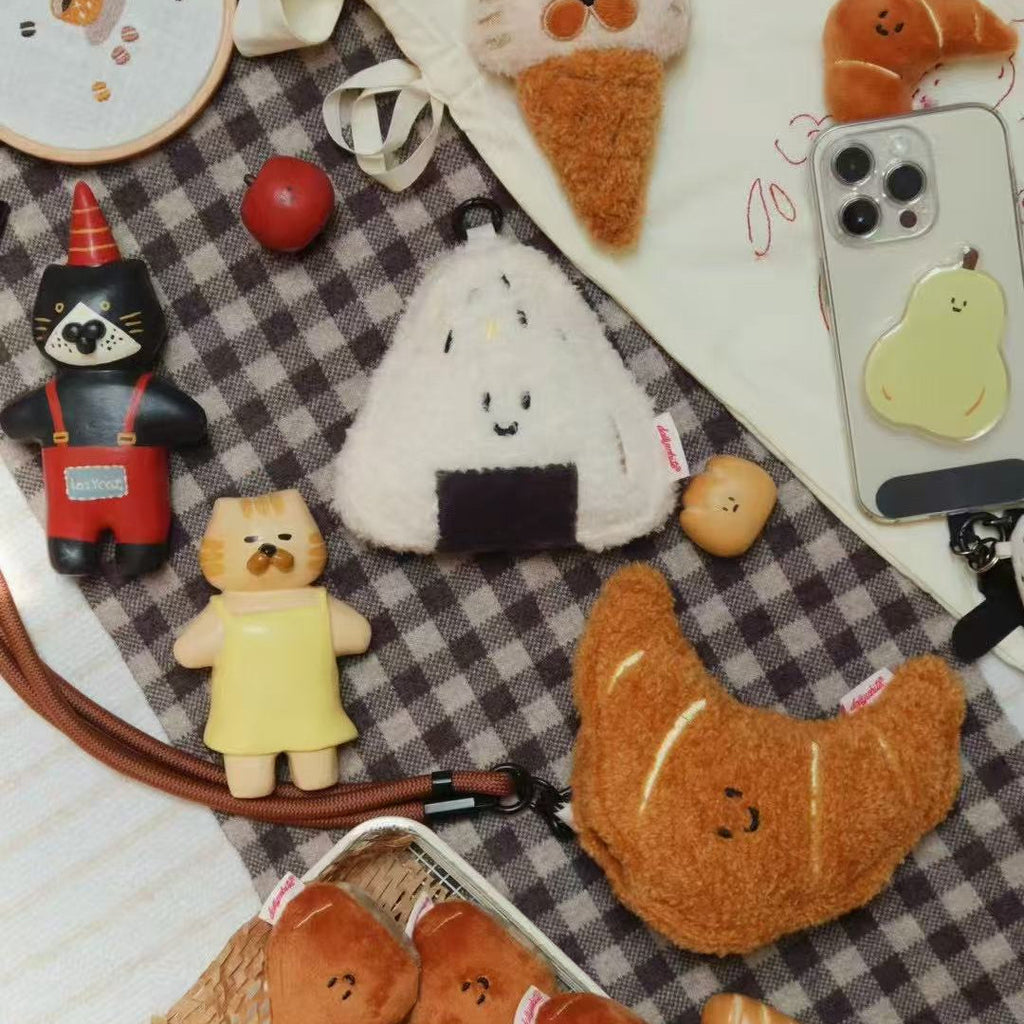 LuLuFun Studio Plush Onigiri Mini Bag | Cute Kawaii Crossbody Purse