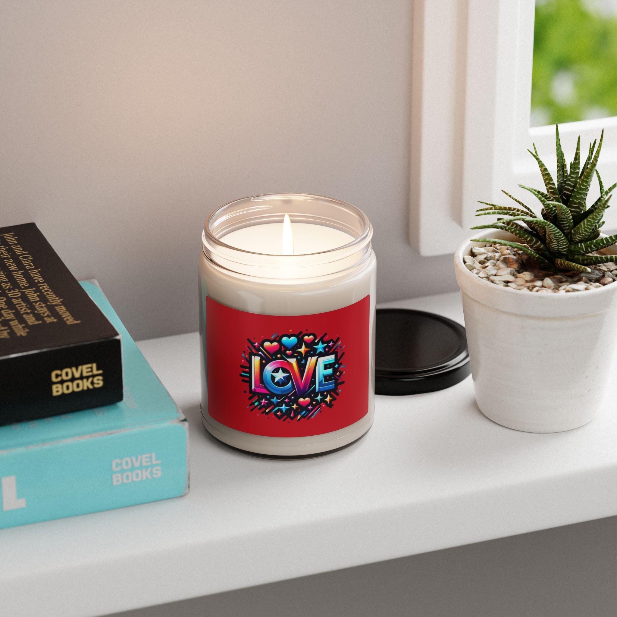 One Love Scented Soy Candle, 9oz