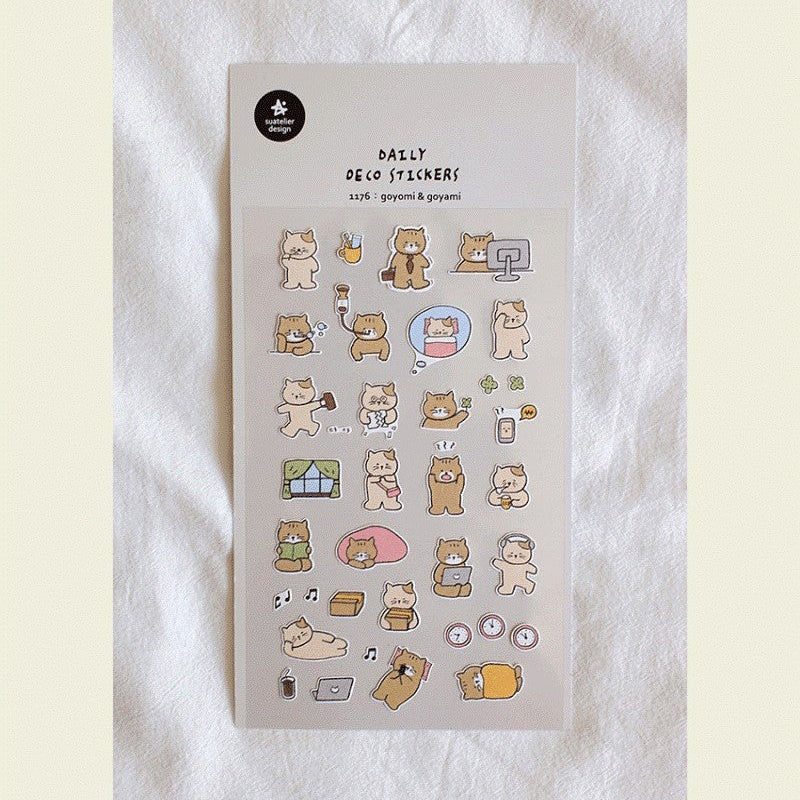 Suatelier Goyomi-Goyami Decorative Stickers for Journaling by LuLuFun