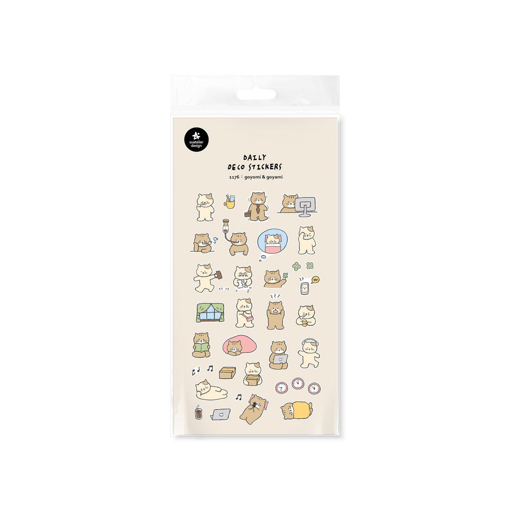 Suatelier Goyomi-Goyami Decorative Stickers for Journaling by LuLuFun