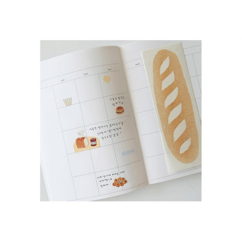 Suatelier Old Bakery Decorative Stickers for Journaling - 1 Sheet