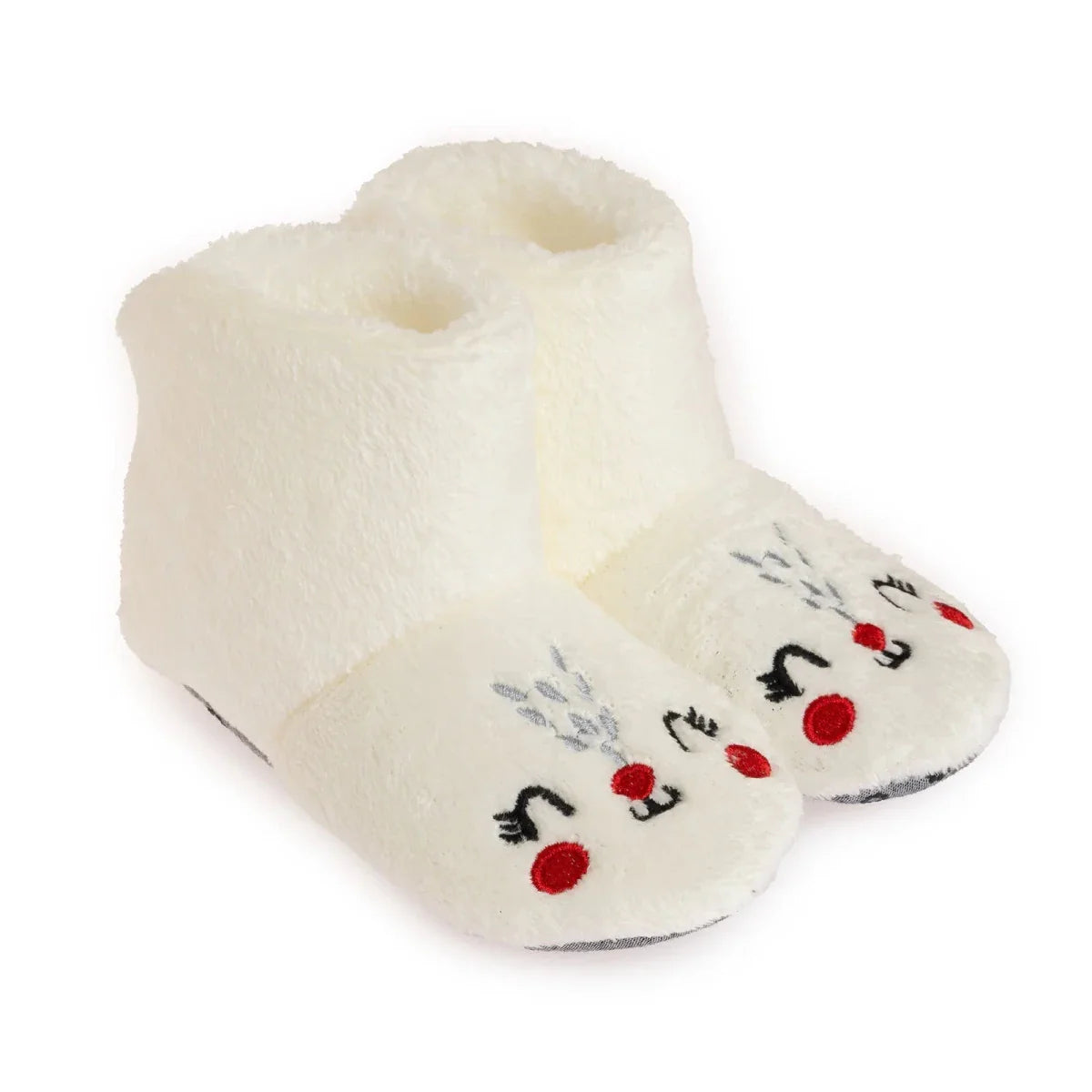 HelloBaby Girls Slippers - Ecru