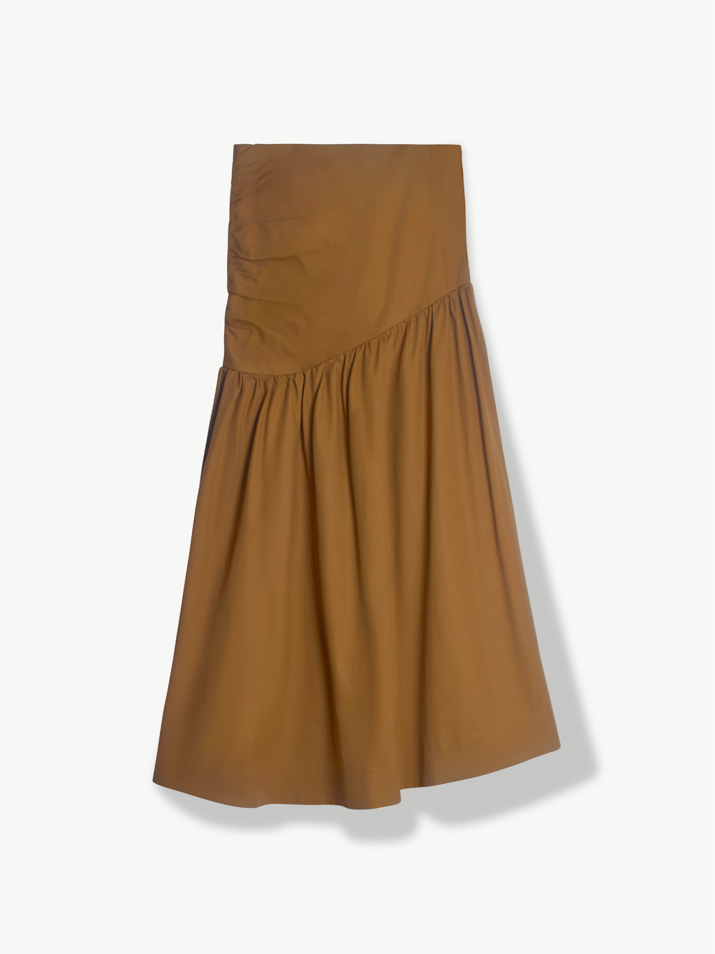 No More Nobody Hilda Gathered Maxi Skirt – Organic Cotton Handmade