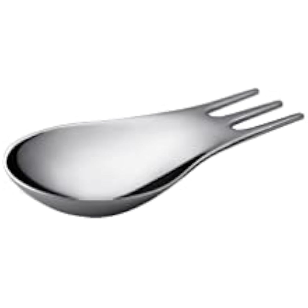 Alessi Moscardino Stainless Steel Multipurpose Fork-Spoon Set of 4