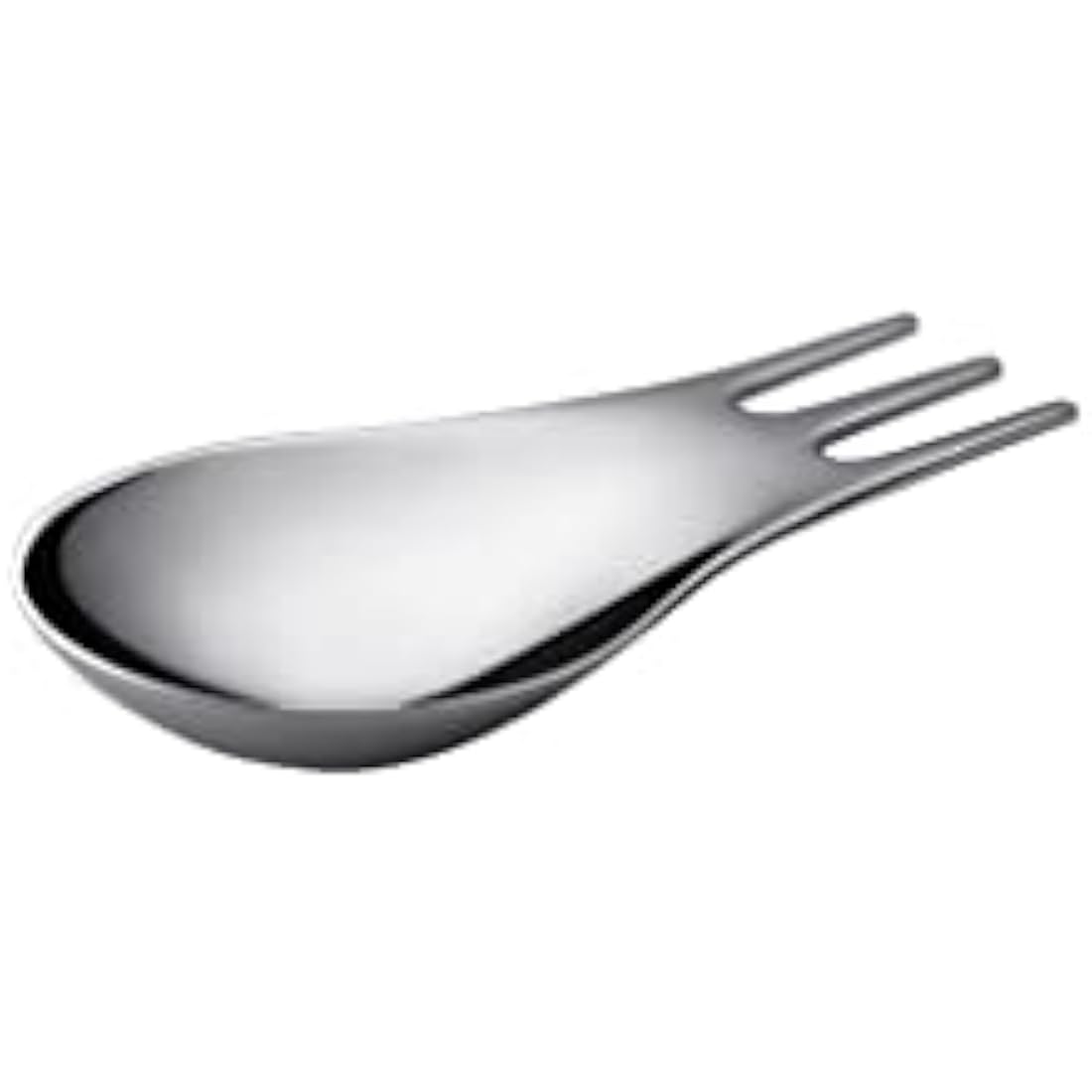 Alessi Moscardino Stainless Steel Multipurpose Fork-Spoon Set of 4