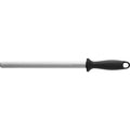 Zwilling Diamond Sharpening Steel - 26cm Oval Honing Rod, Black