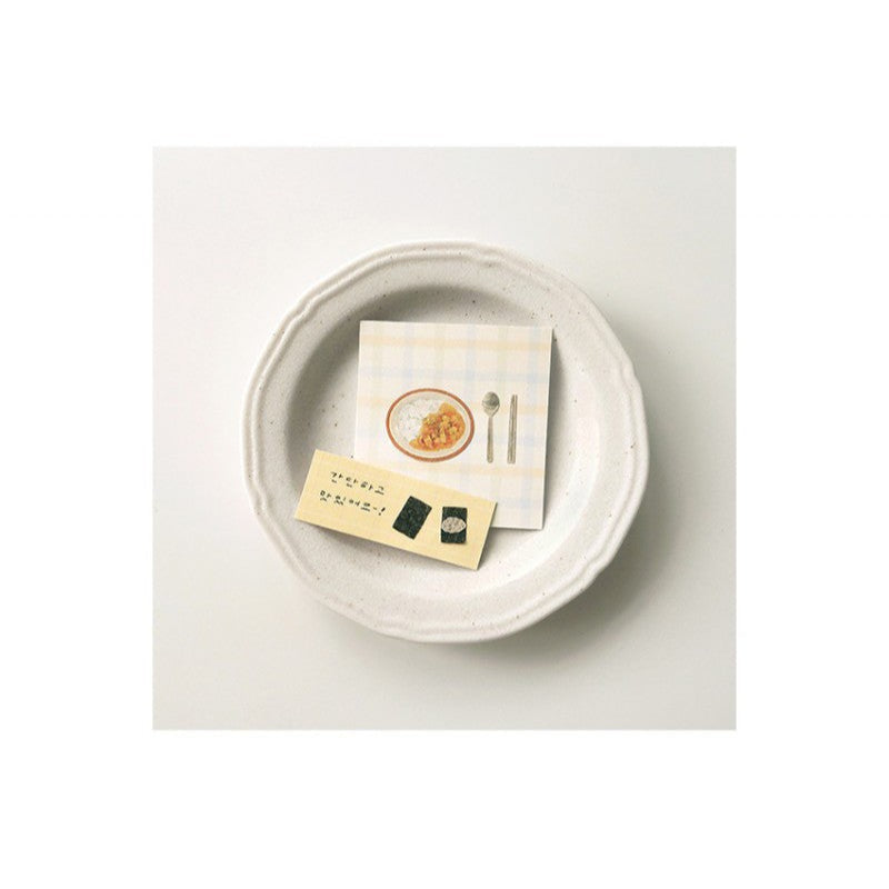 Suatelier Homemade Food Sticker Sheet for Journaling and Scrapbooking
