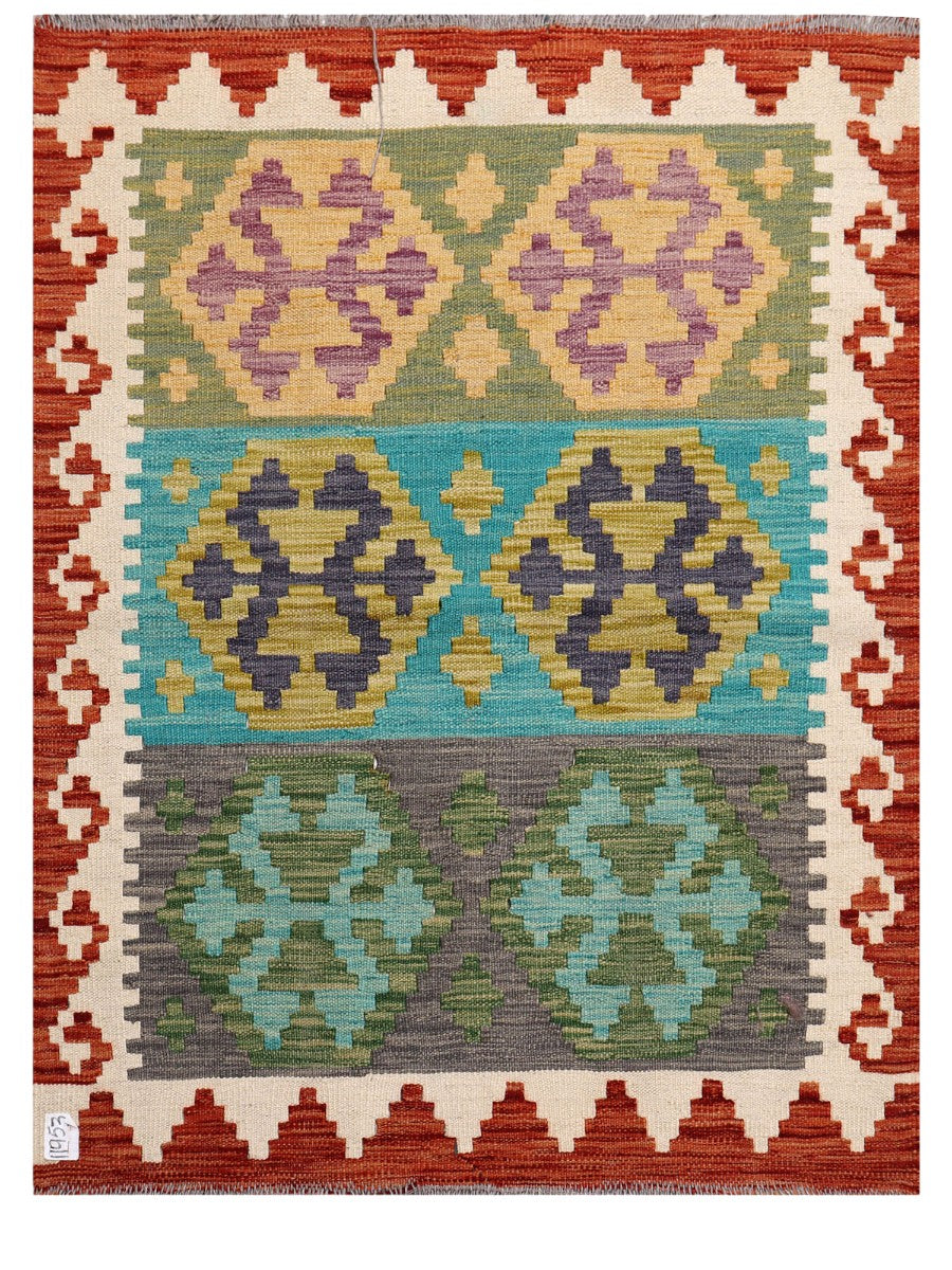 Maimana Kilim - 121 x 94 cm