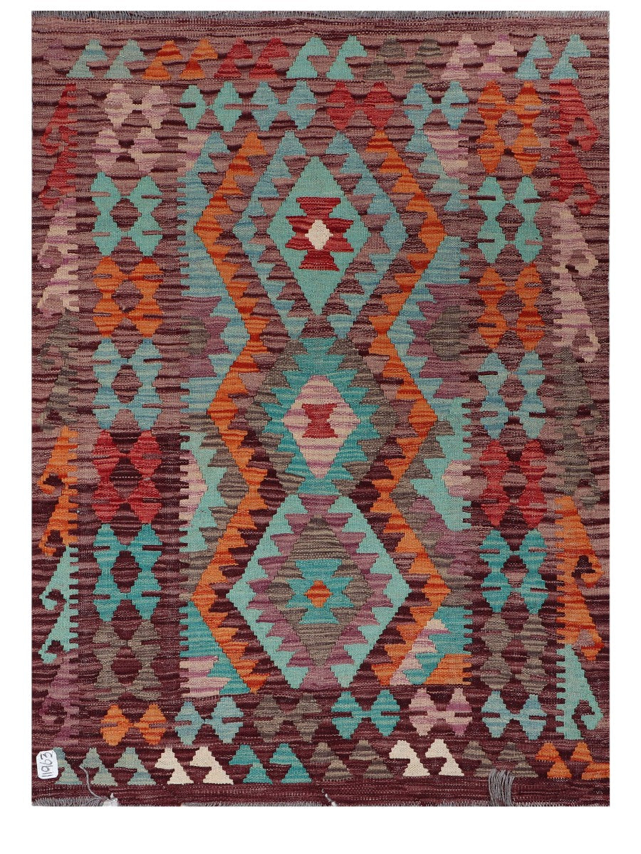 Maimana Kilim - 141 x 106 cm