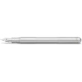Kaweco Supra Fountain Pen - Stainless Steel - Broad Nib (B)
