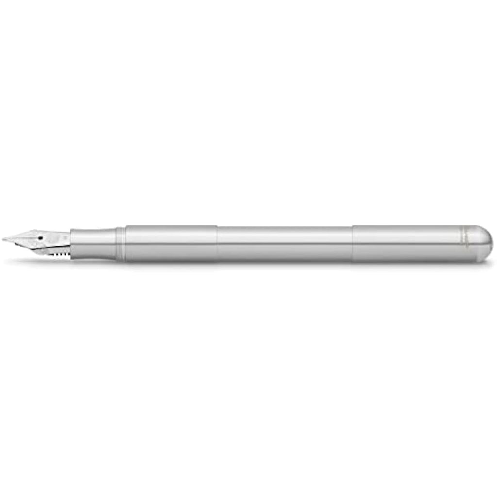 Kaweco Supra Fountain Pen - Stainless Steel - Medium Nib (M)
