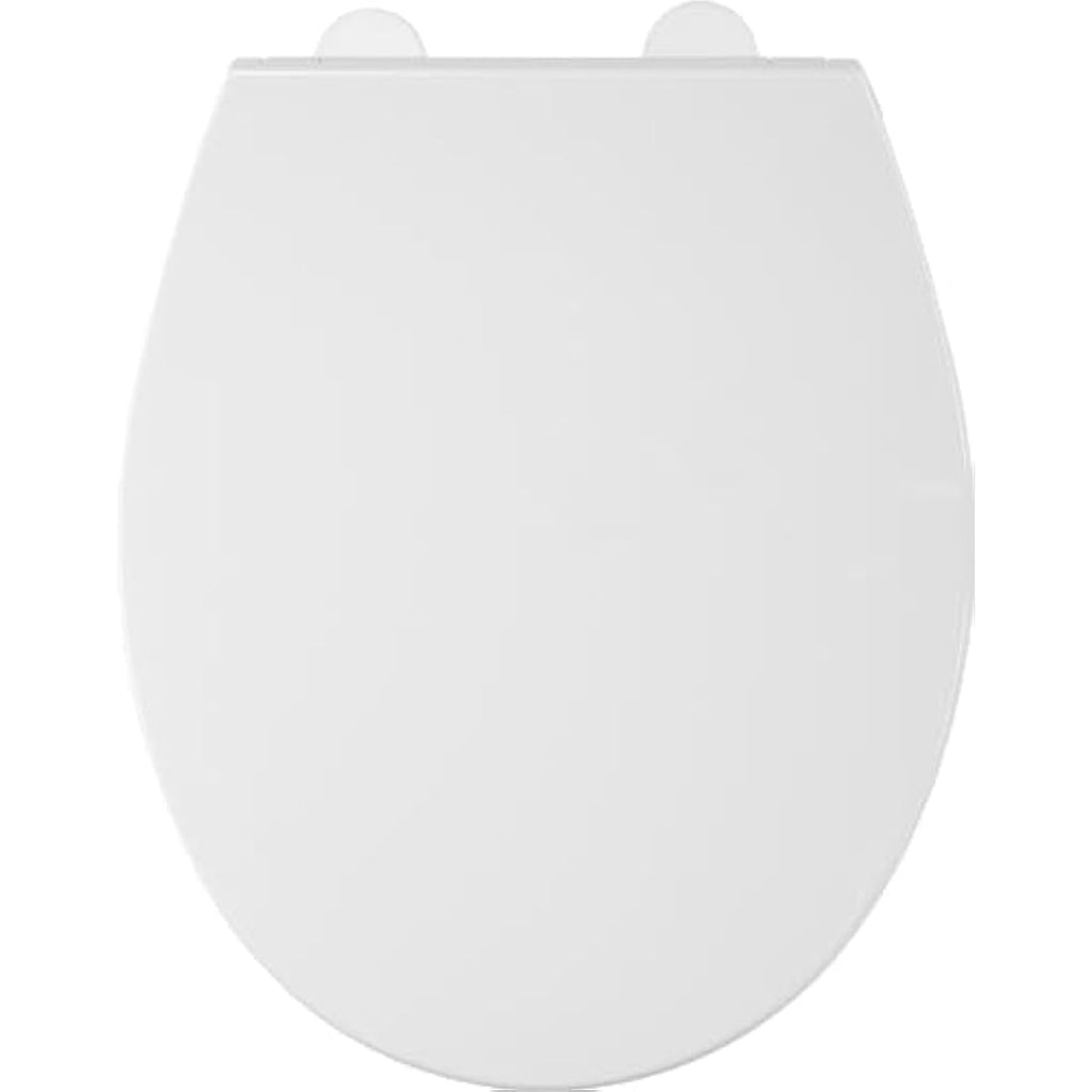 Croydex Capri Oval Toilet Seat – Soft Close & Quick Release White