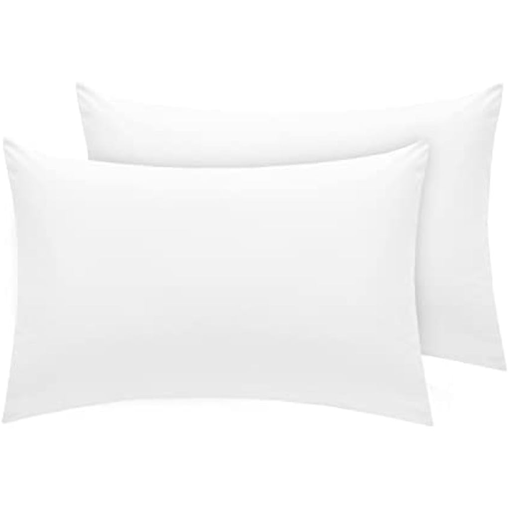 800 Thread Count Egyptian Cotton Housewife Pillowcases - White