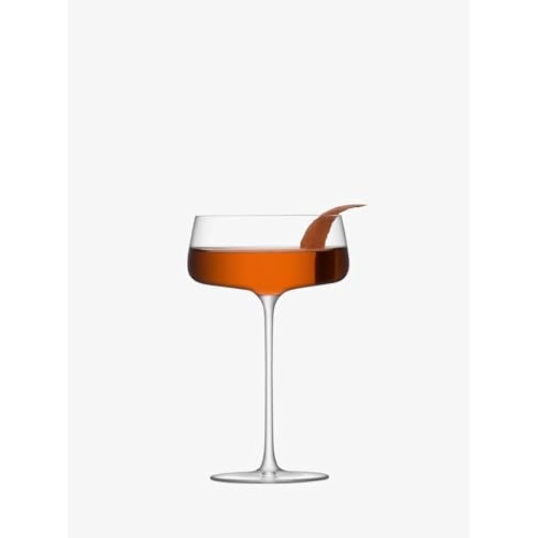 LSA International Metropolitan Champagne Saucers | 300ml Clear | Set of 4