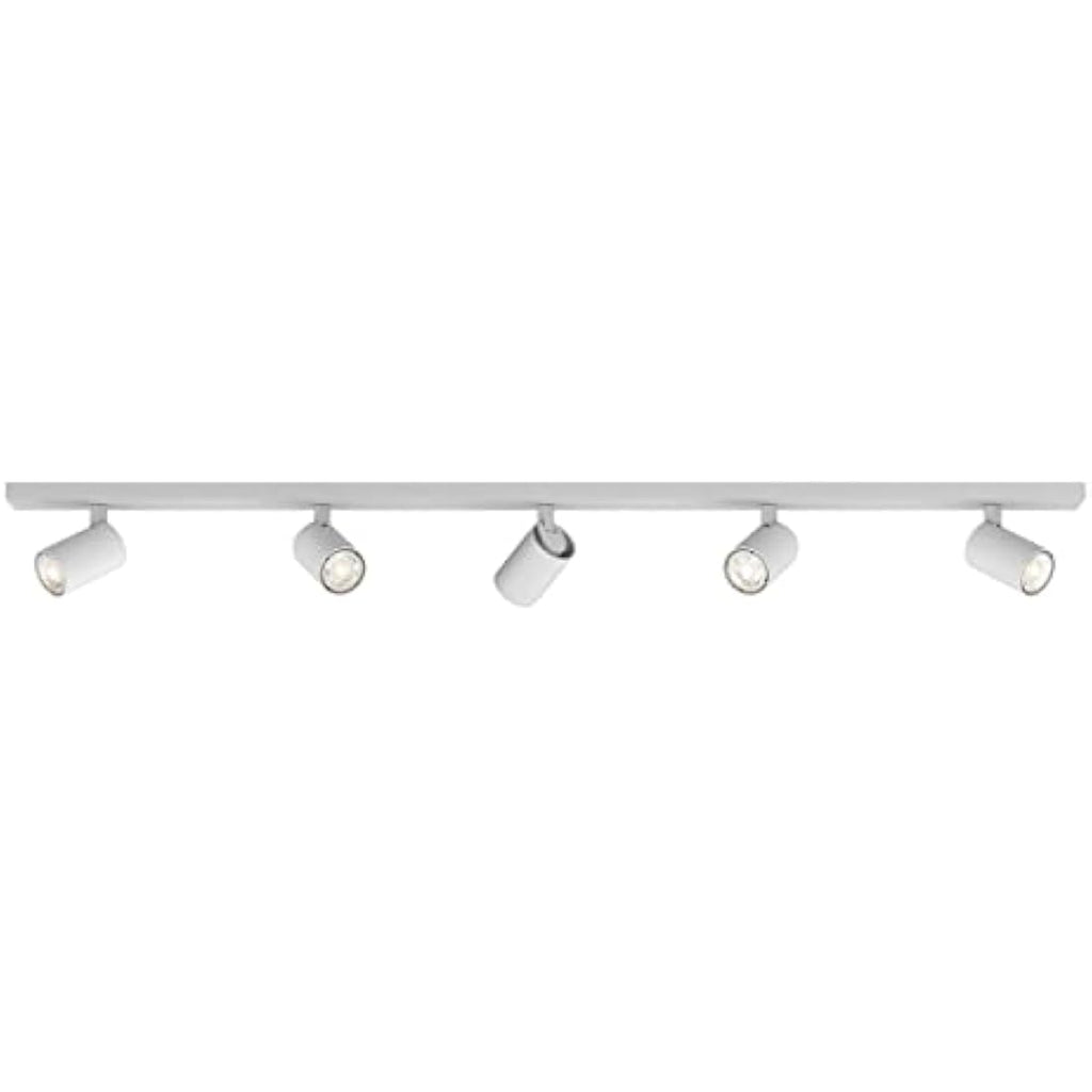 Astro Ascoli 5-Bar Ceiling Spotlight | Textured White GU10 Indoor Light
