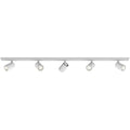 Astro Ascoli 5-Bar Ceiling Spotlight | Textured White GU10 Indoor Light