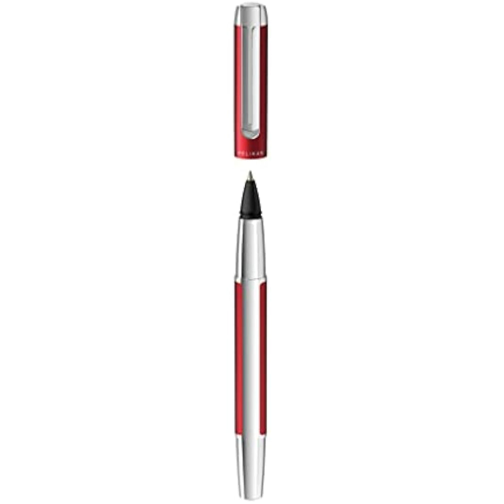 Pelikan Pura Rollerball Pen – Bordeaux Aluminium with Refill 338