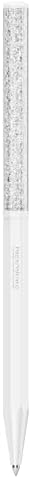 Swarovski Crystalline Ballpoint Pen – White Lacquer with 400+ Crystals