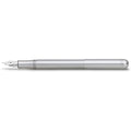 Kaweco Liliput Fountain Pen – Silver Aluminium Pocket Pen – Nib: BB