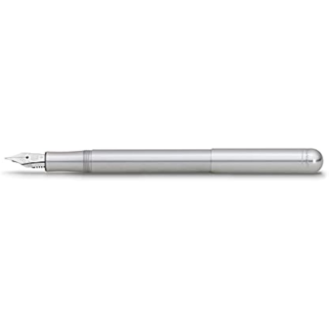 Kaweco Liliput Fountain Pen – Silver Aluminium Pocket Pen – Nib: BB